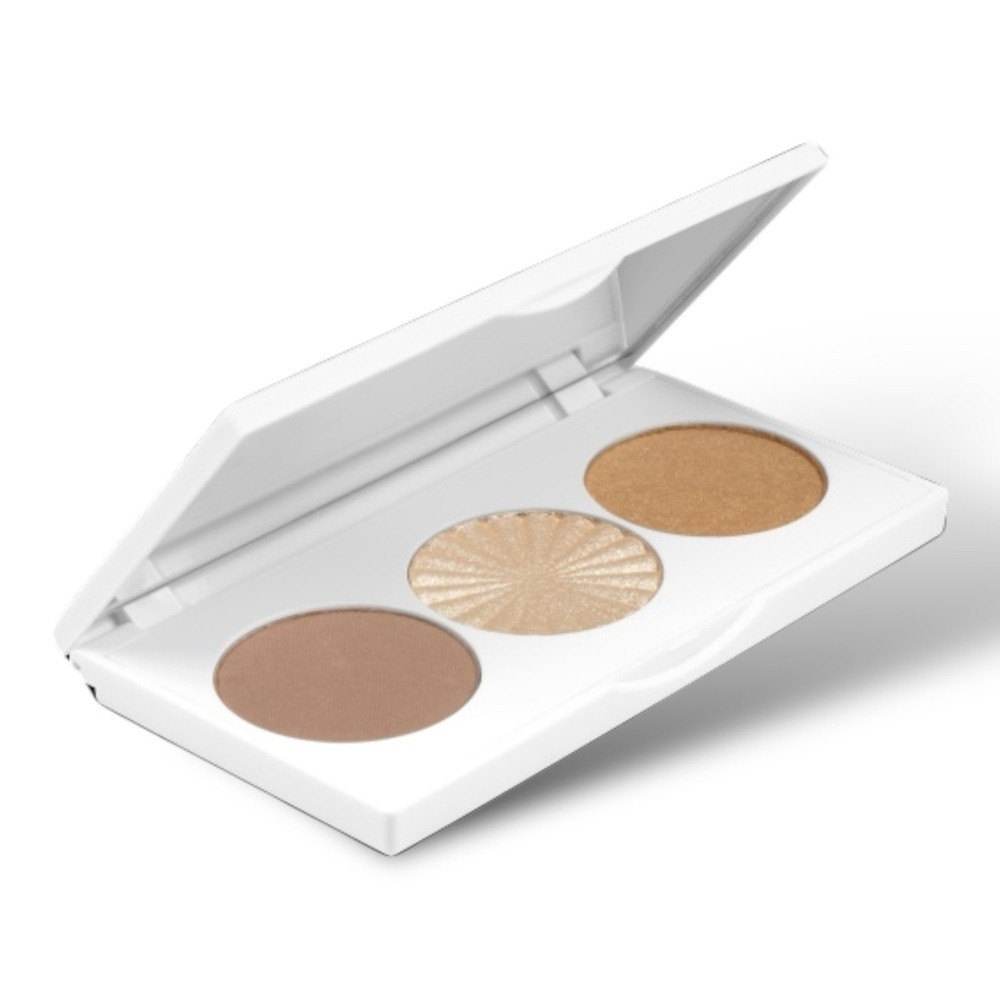 OFRA FACE IT Light Midi Trio Palette Highlight Bronze Contour